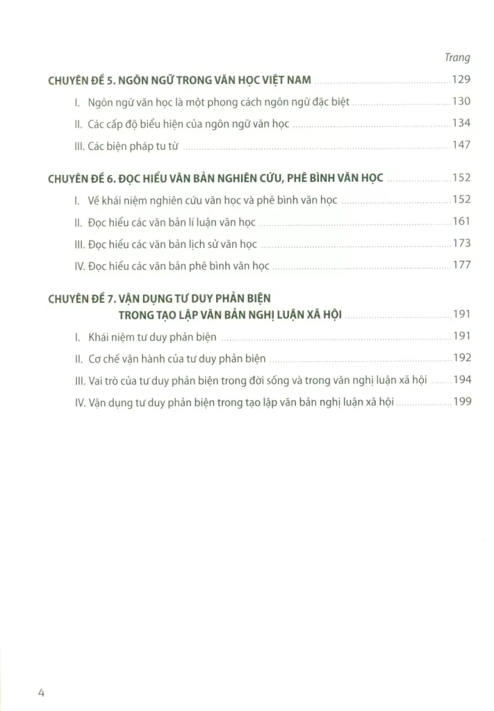 NGỮ VĂN 10 (Theo chương trình giáo dục nâng cao trong trường THPT chuyên)